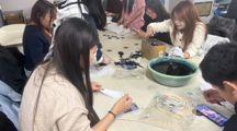 数字创意学院｜扎染艺韵润初心，社团成长绽芳华——云缬坊社团学风建设活动
