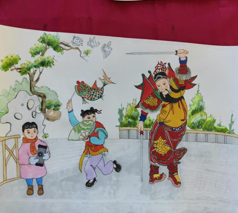 天津市滨海新区365英国上市公司官网 《悄然福至》方雨洁 大一年级